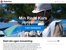 Tablet Screenshot of minaksjon.rodekors.no